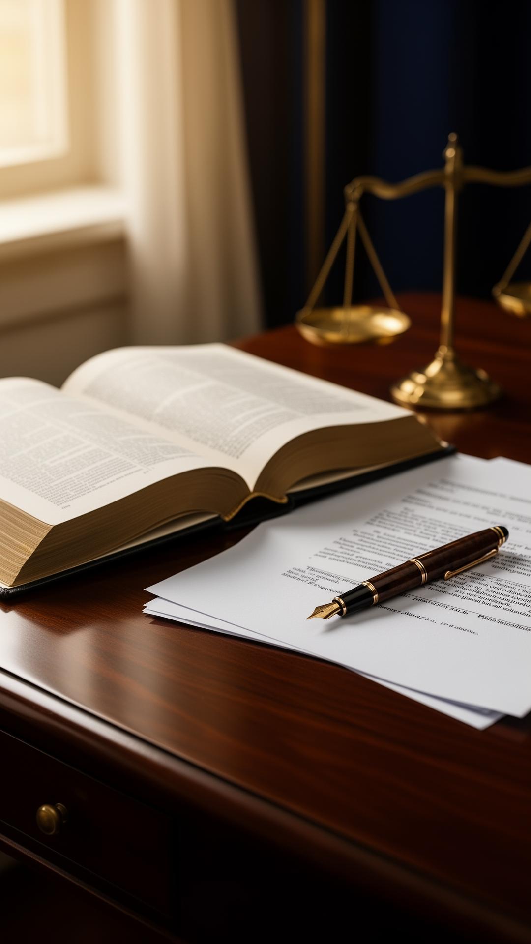 Disability attorney consulting with a client
